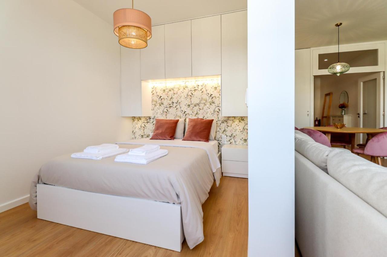 Santa Luzia Views - Modern City Centre Apartment With Iconic Views فيانا دو كاستيلو المظهر الخارجي الصورة